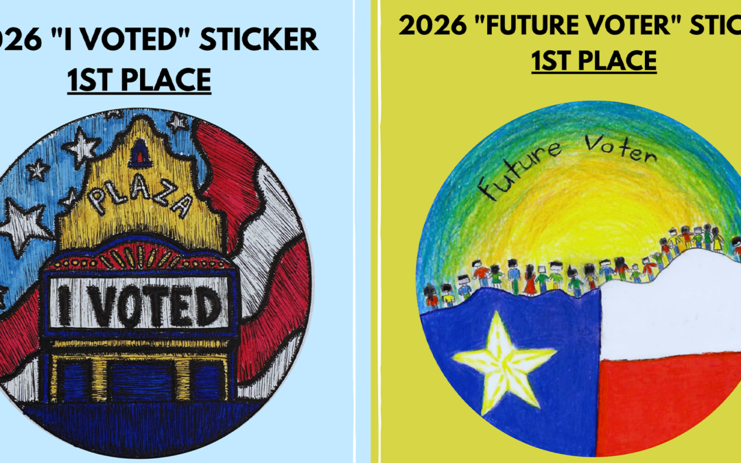 El Paso Reconoce a los Ganadores del Concurso de Calcomanías para Diseño de 2026