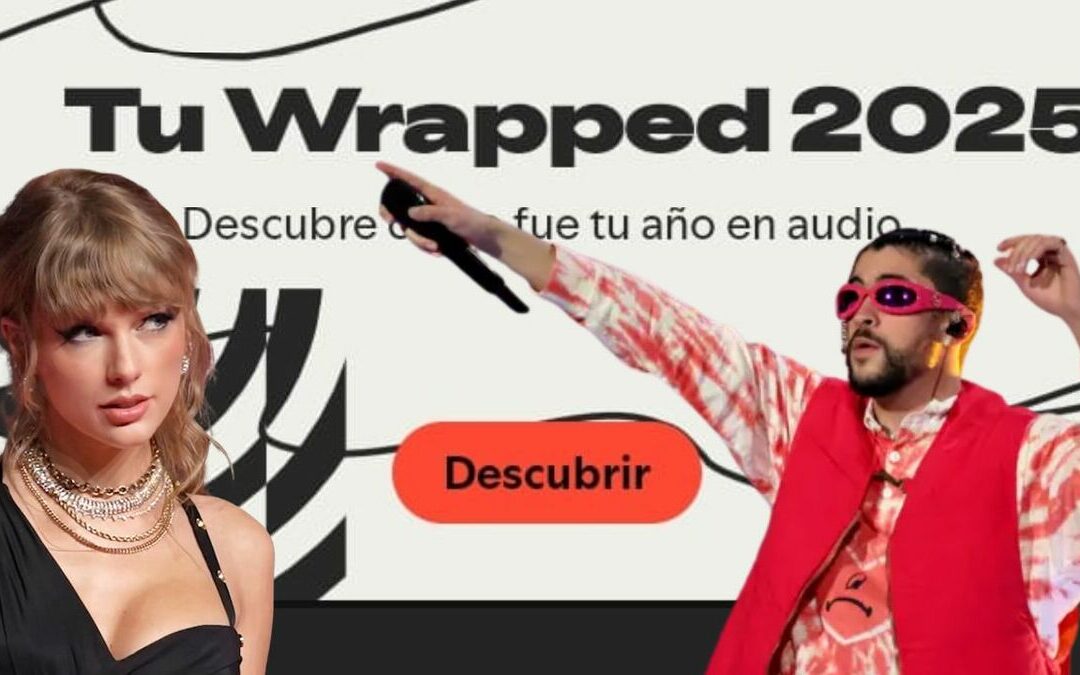 Bad Bunny Domina el Spotify Wrapped 2025; Huntrix y Taylor Swift en el Top Global