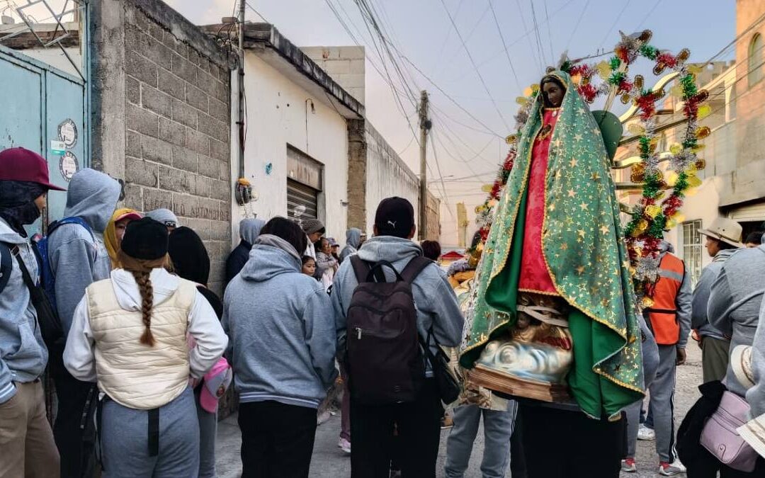 Peregrinación de Xonacatepec a la Basílica de Guadalupe: Fe y Devoción en Camino
