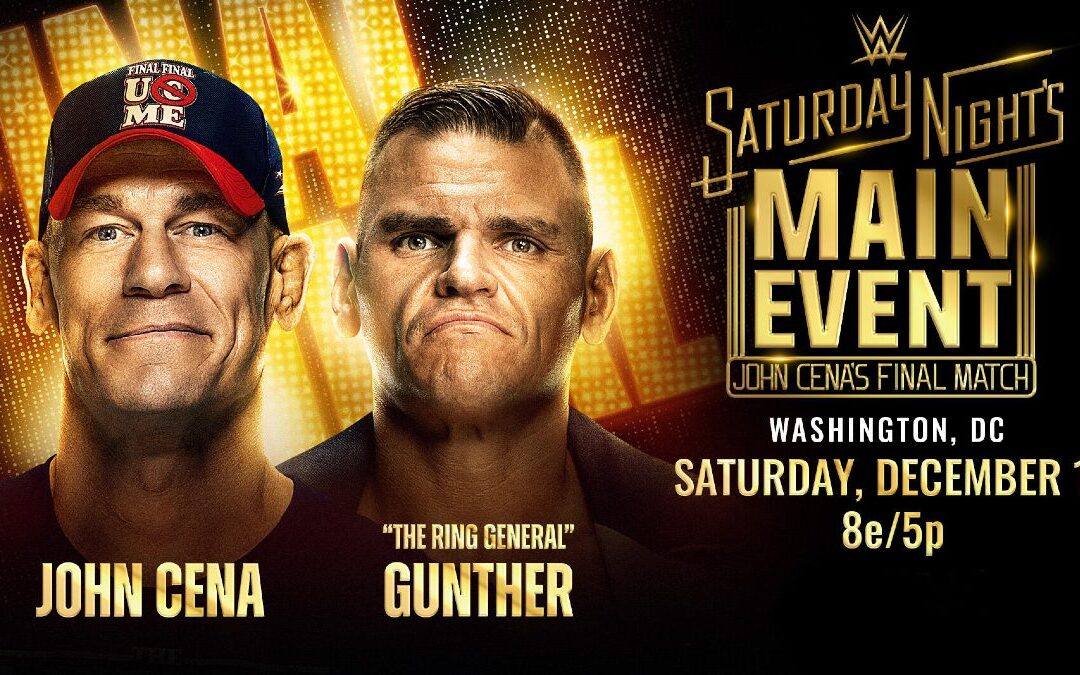 Gunther será el último rival de John Cena en Hartford: ¡Descubre cuándo y dónde será la lucha!
