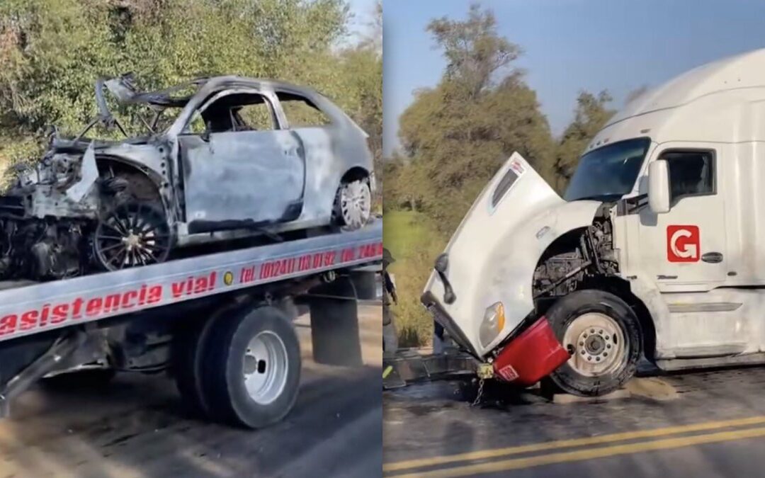 Accidente en la Autopista Tlaxcala-Puebla: Volcadura y Incendio Dejan Heridos