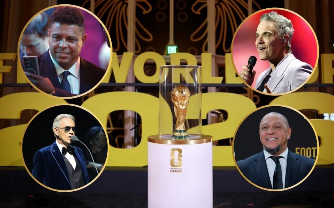 Celebridades y Famosos Destacan en el Sorteo del Mundial 2026