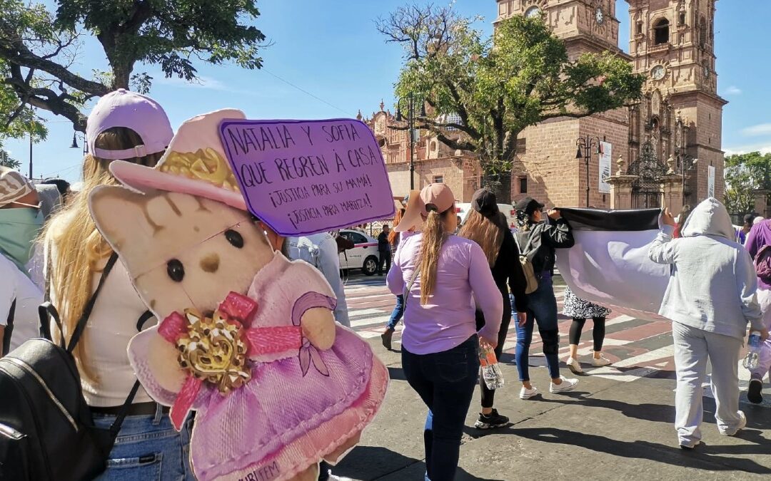 Protestas Feministas por el Feminicidio de Maritza ‘E’ en Morelia y la Búsqueda de sus Hijas Desaparecidas
