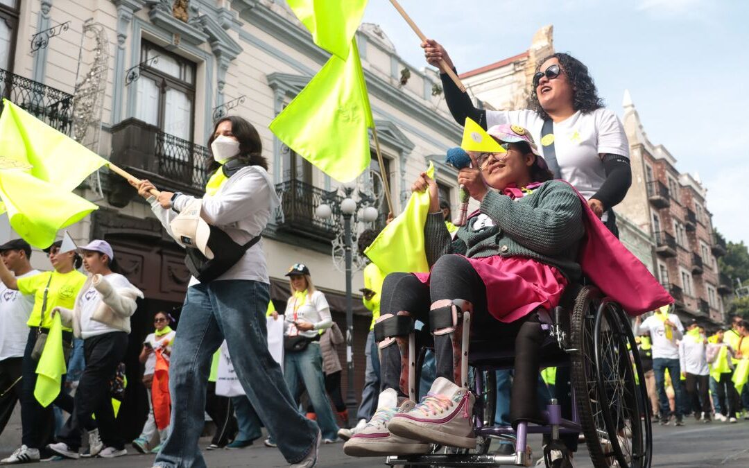 Marchas en Puebla: Orgullo y Dignidad por los Derechos de Personas con Discapacidad
