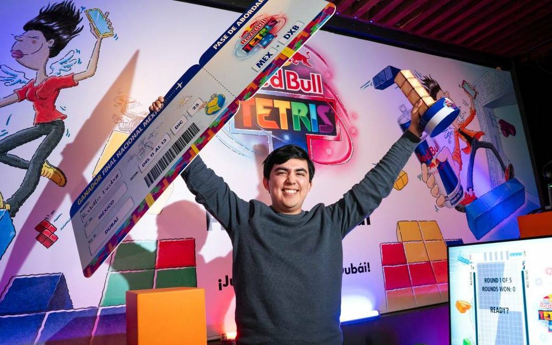 Red Bull Tetris: México Se Prepara para la Competencia con Drones en Dubái