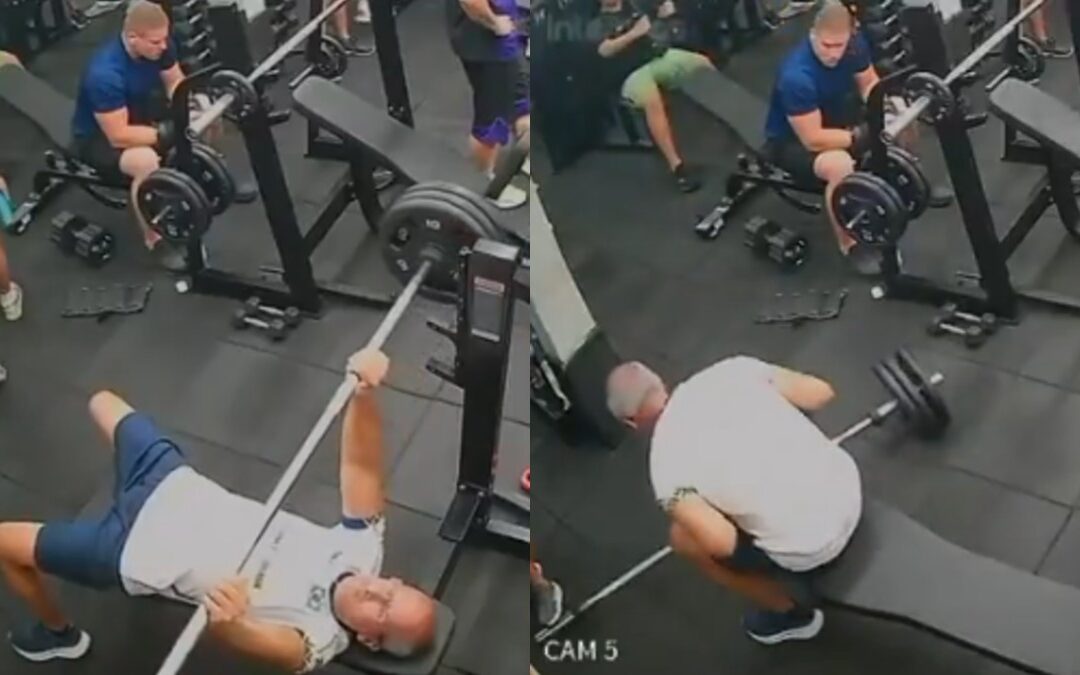 Tragedia en un gimnasio de Hartford: Hombre muere al caerle barra de 75 kg