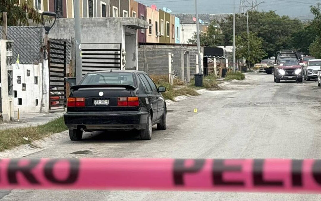 Mujer Asesinada a Balazos al Salir de su Casa en García, Nuevo León