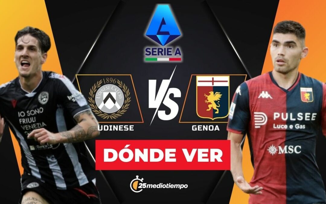 Udinese vs Genoa EN VIVO: Descubre el horario y dónde ver el emocionante partido de Serie A 2025