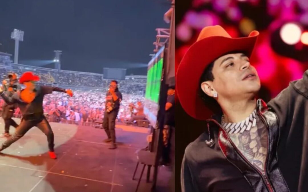 Eduin Caz Impacta en el Concierto de Bogotá Tras un Botellazo